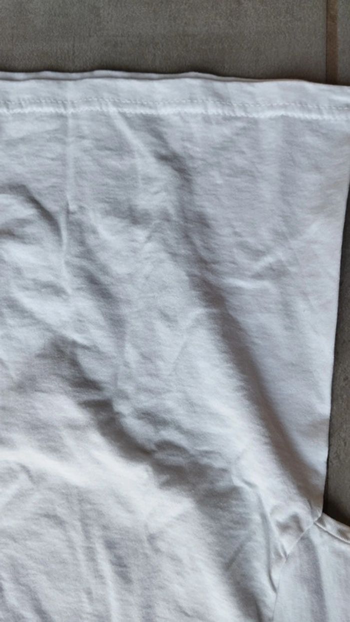 Tee-shirt blanc fruit of the loom taille 3/4 ans - photo numéro 5