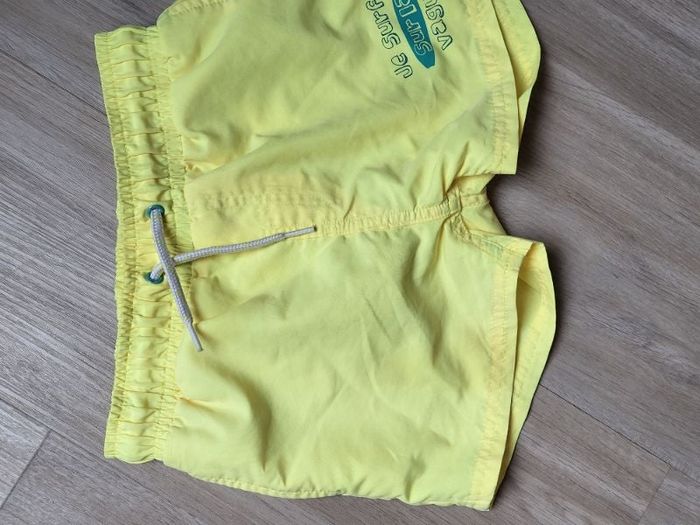 Short de bain fluo
