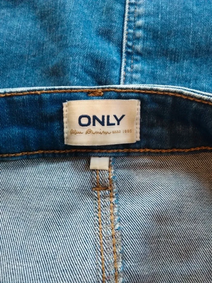 Jupe en jeans Only taille S - photo numéro 6