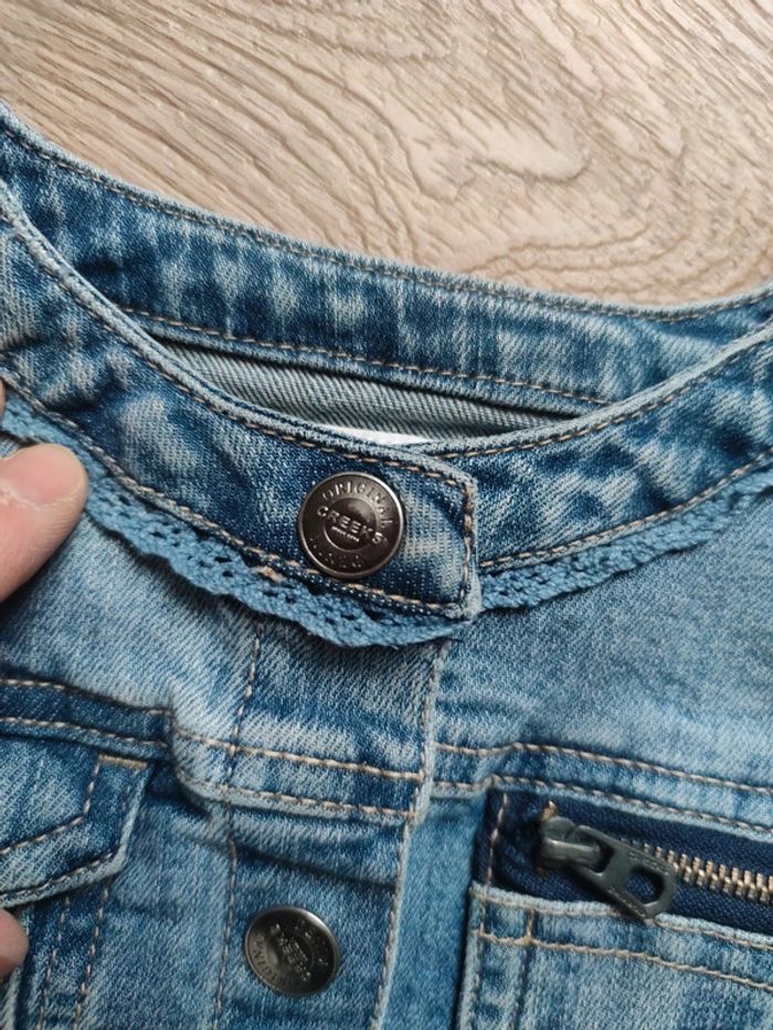 Veste en jeans fille 5 ans - photo numéro 3