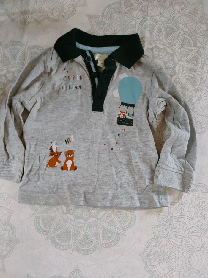 T-shirt manches longues 6 mois