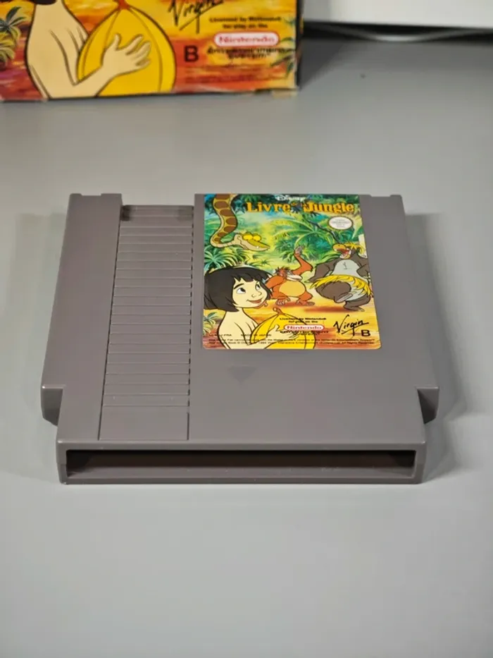 Jeu Nintendo NES : Le livre de la jungle / Jungle Book avec boite - photo numéro 8