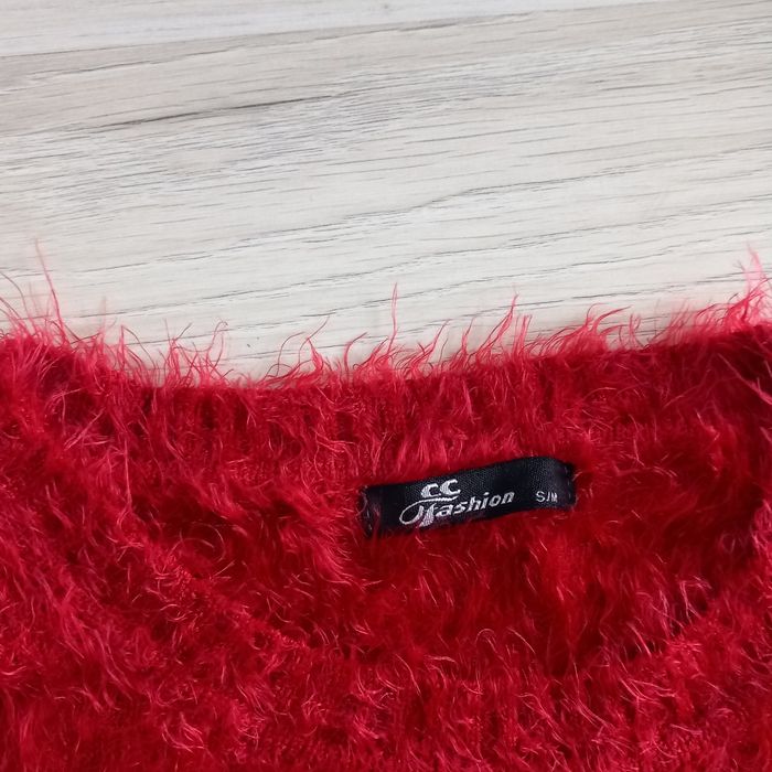 Pull femme rouge CC Fashion taille 38 - photo numéro 2