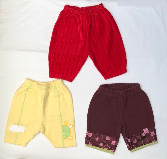Lot de 3 pantalons vintage 3 mois