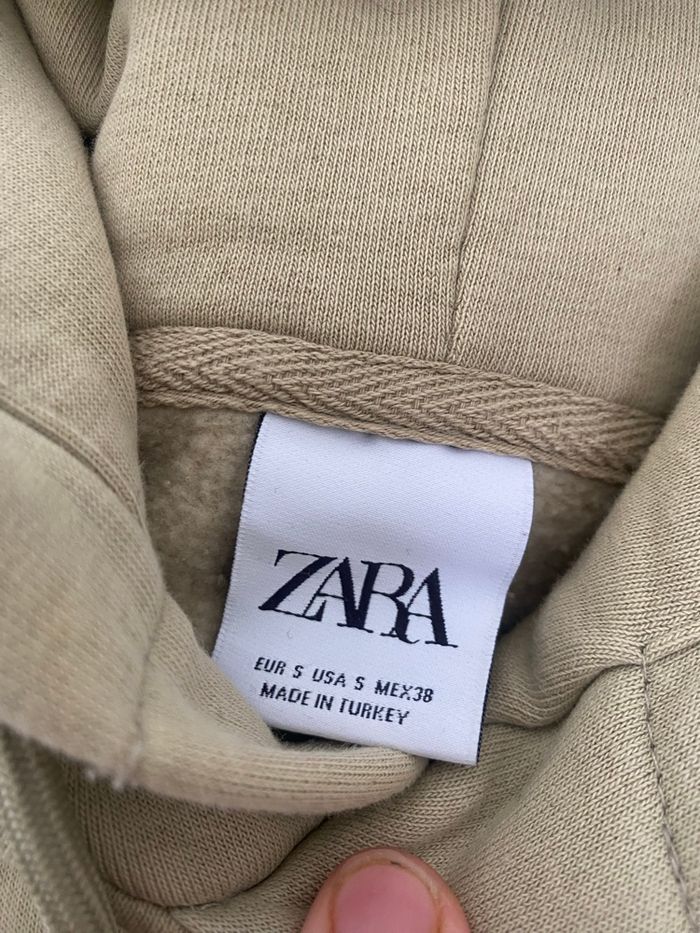 Sweat à capuche Zara taille S - photo numéro 3