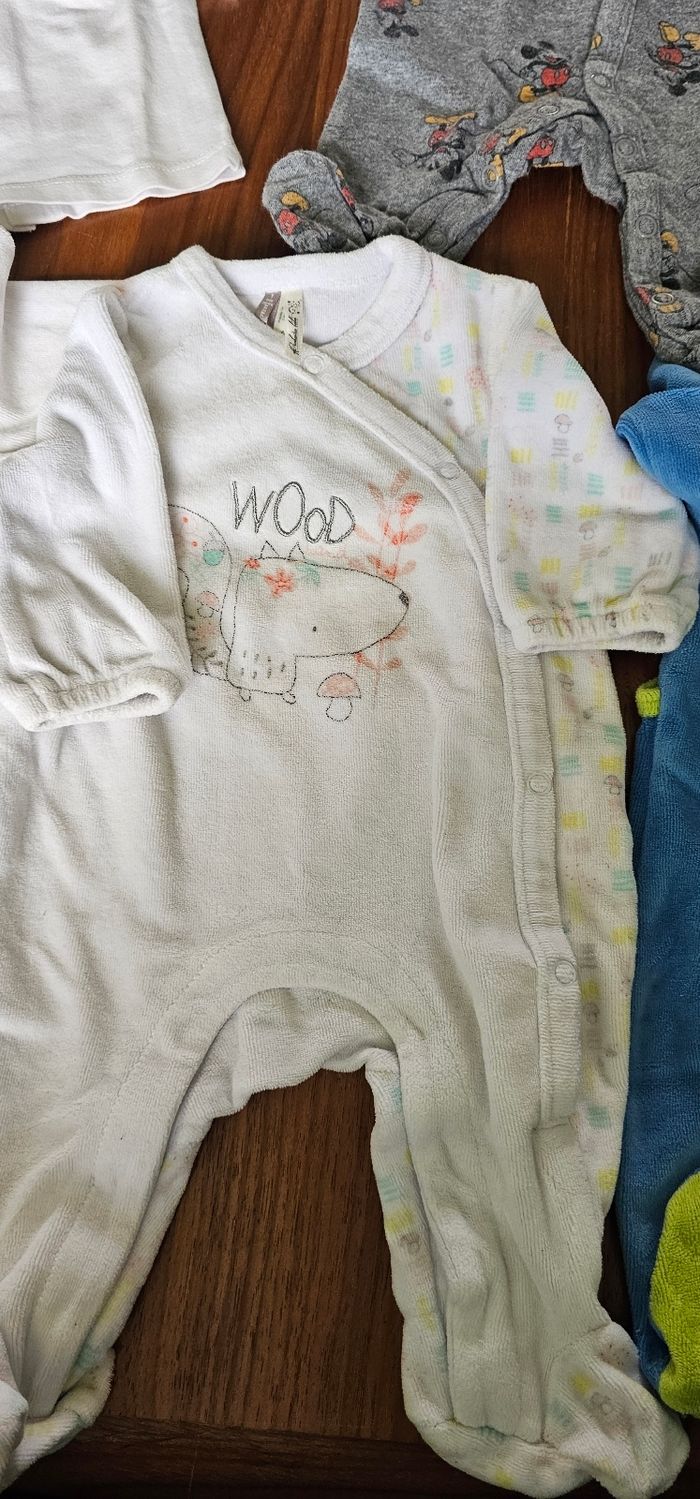Lot vêtement bébé garçon 1mois 54cm - photo numéro 5