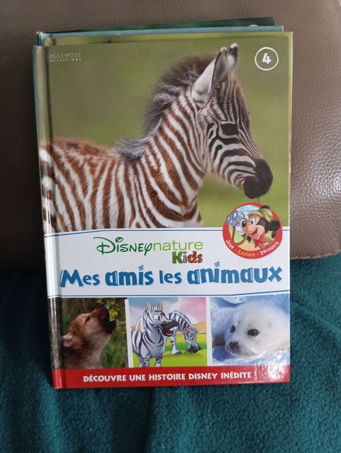 Livre n4 Disney nature kids mes amis les animaux