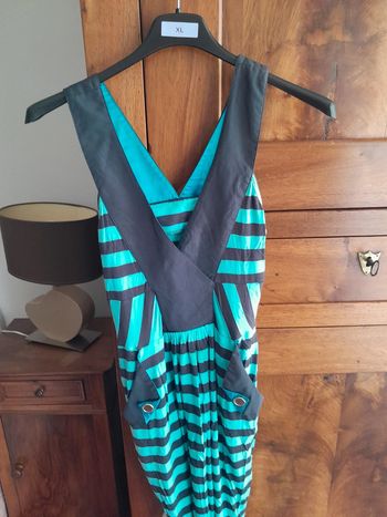 Robe été bicolore