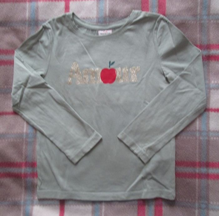 Maillot vert clair TAO 5 ans