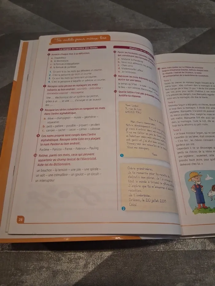 Livre interlignes lecture cm1 sed neuf - photo numéro 2