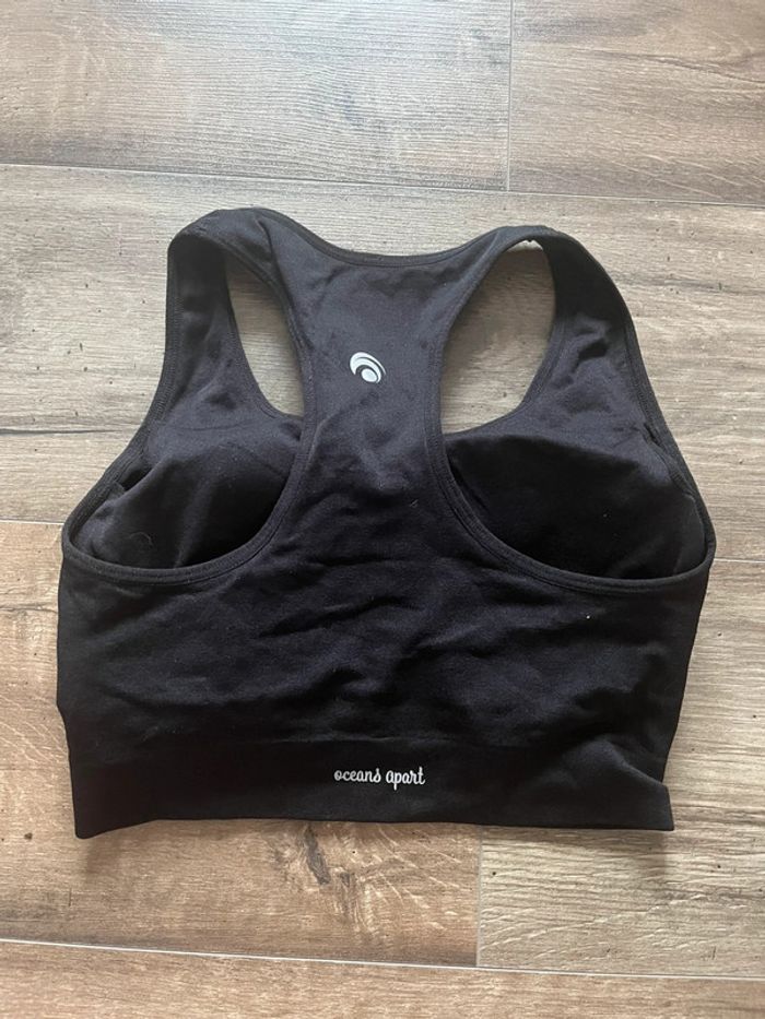 Brassière de sport parfait état noir - photo numéro 2