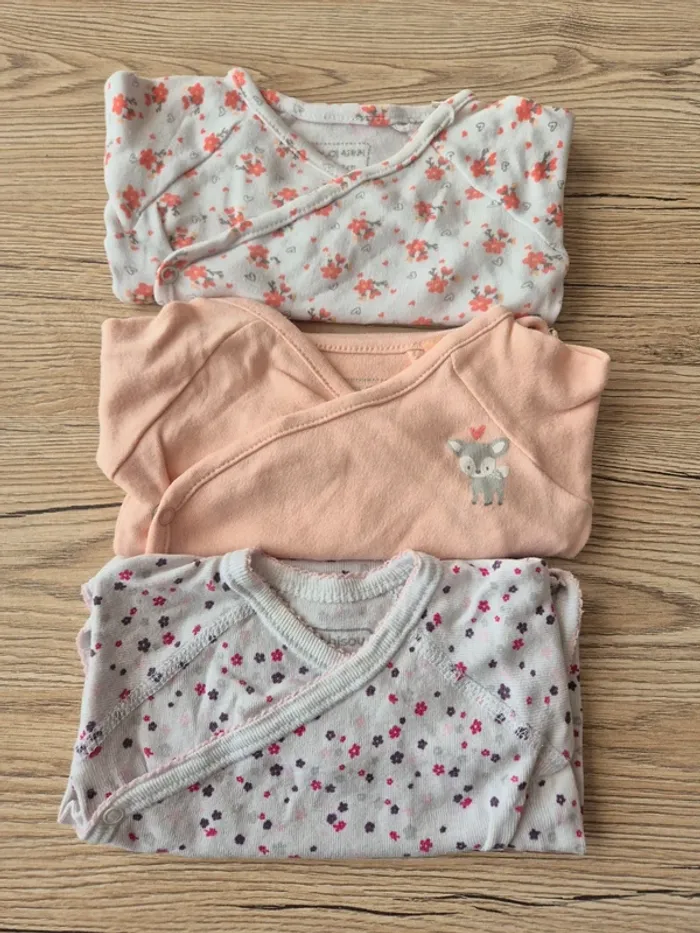 Lot de 3 bodys