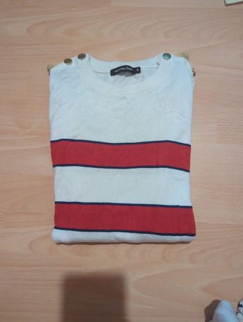 Pull fin rayé monoprix