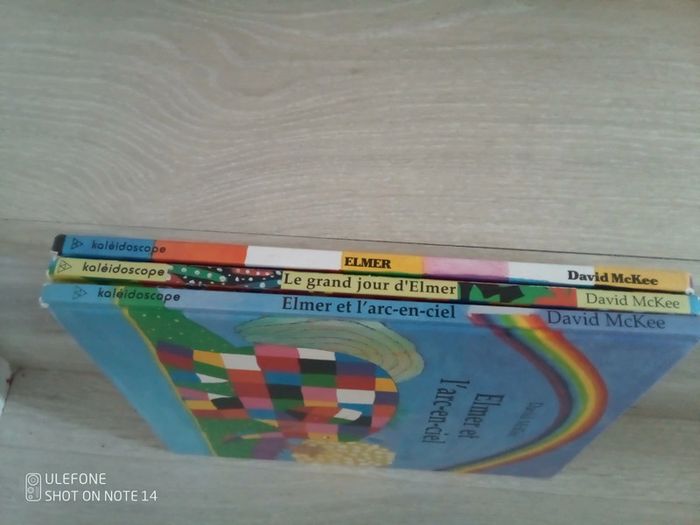 Lot de 3 livres Elmer David McKee - photo numéro 4