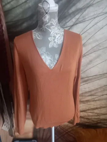 Pull fin camaïeu