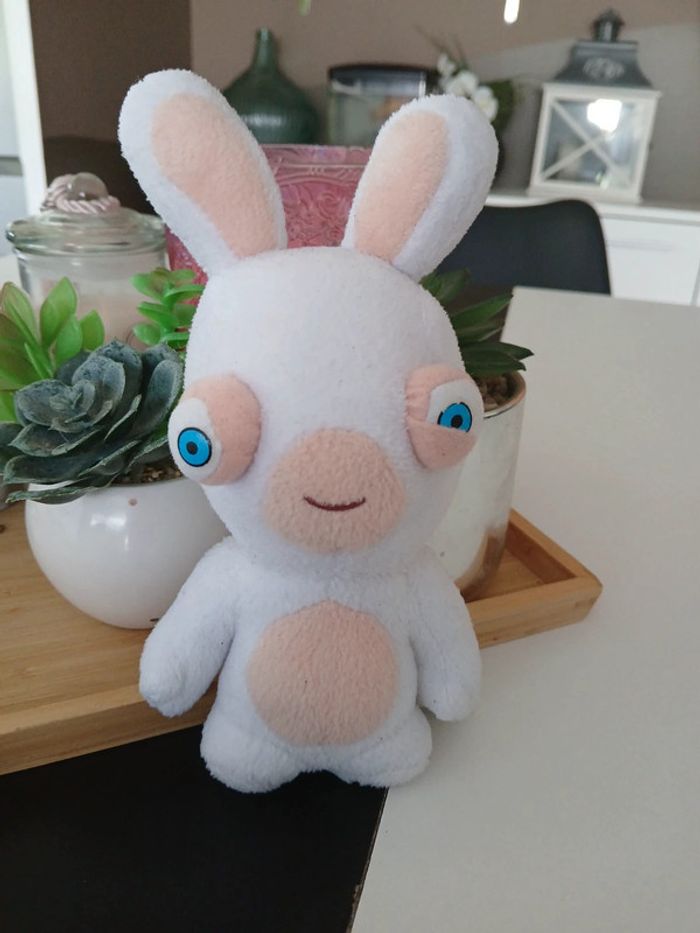 Péluche doudou Lapin Crétin 🌿🎁 - photo numéro 4