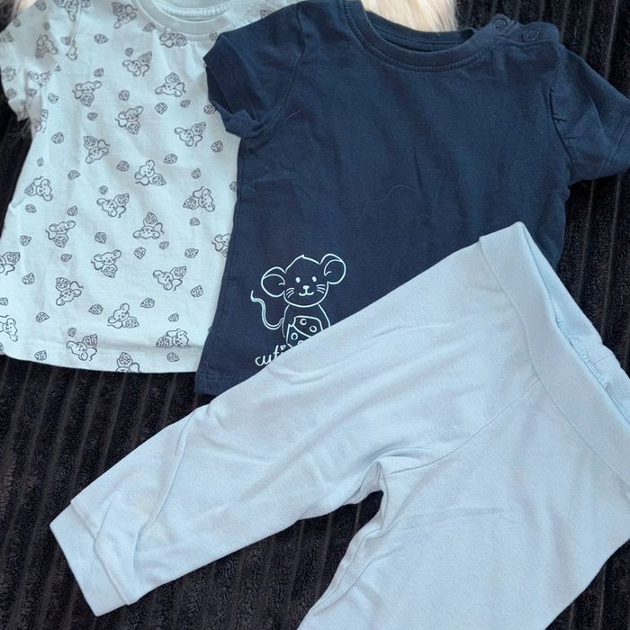 Ensemble 2 t shirt + leeging - photo numéro 2