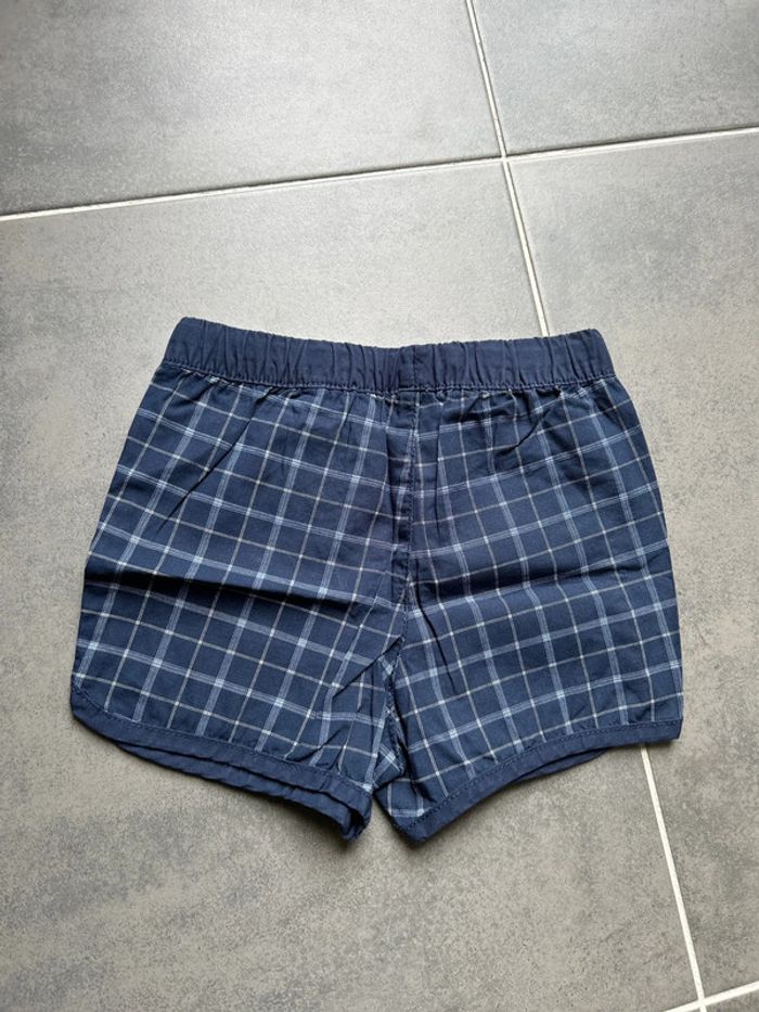 Short léger à carreaux marine garçon H&M - photo numéro 4