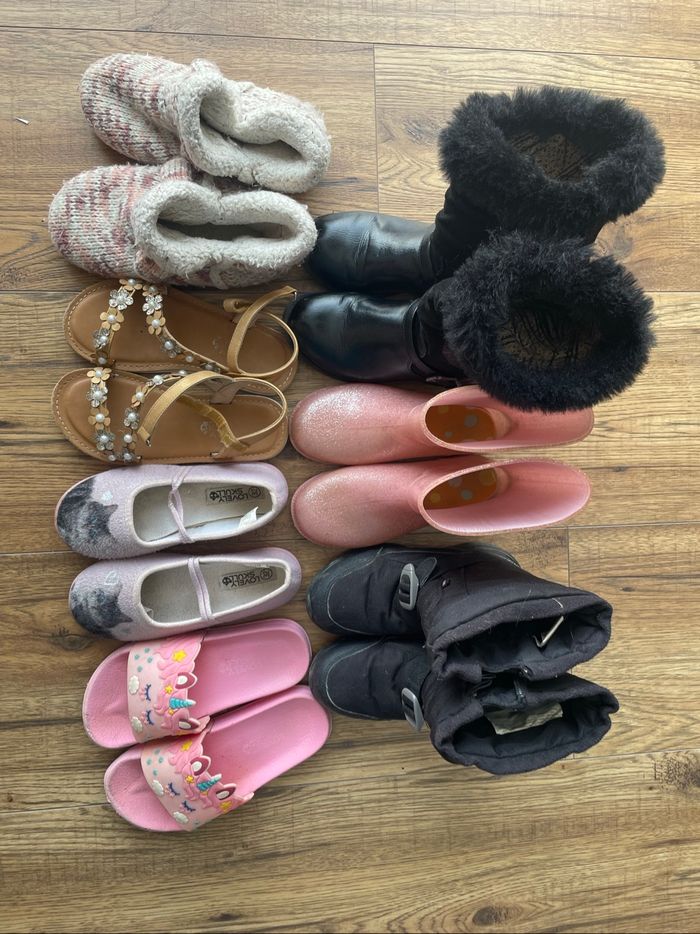 Lot de chaussures filles T31/32