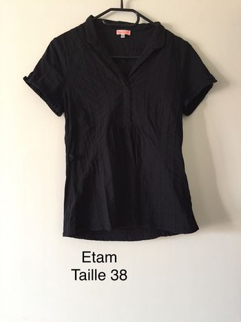 Chemisier noir Etam Taille 38
