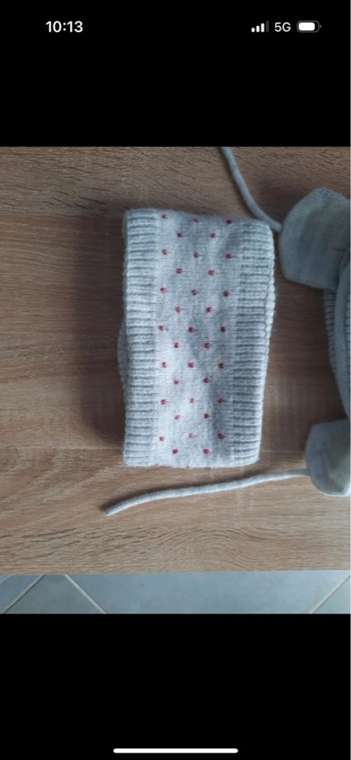 Bonnet+cache cou - photo numéro 2