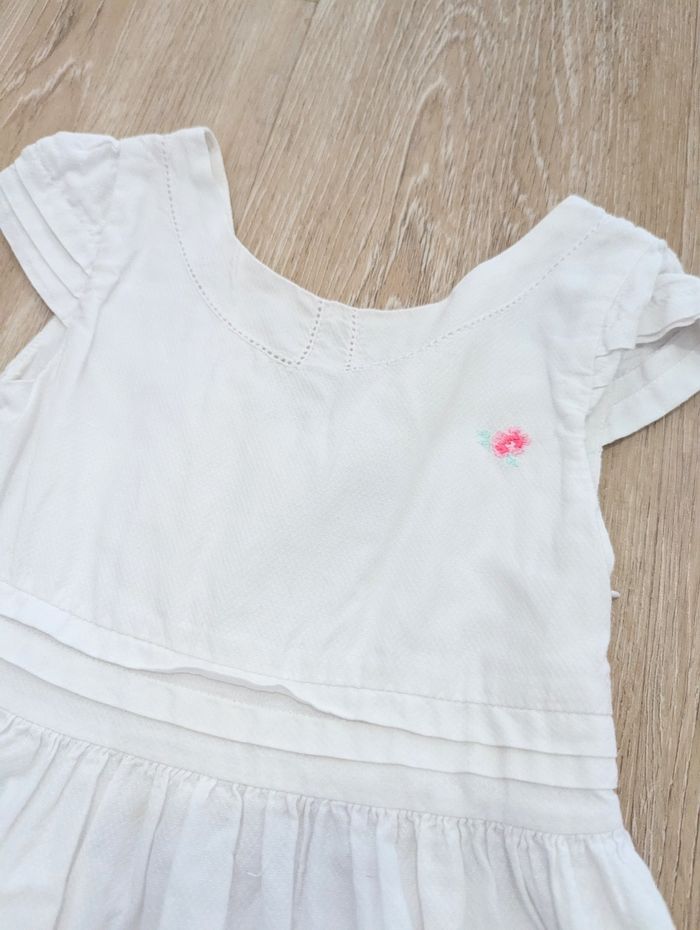 Robe blanche 36 mois bébé fille - photo numéro 2
