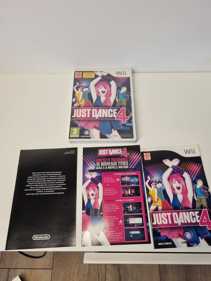 Boite Just Dance 4 Wii