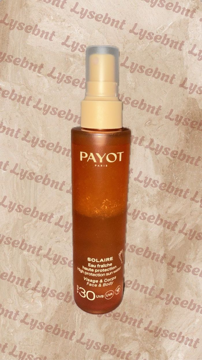 Eau fraîche haute protection SPF 30 - Payot