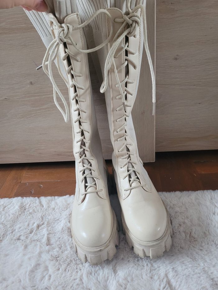 Bottes beiges - photo numéro 2