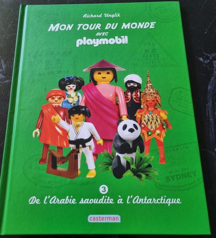 livre Mon tour du monde avec playmobile