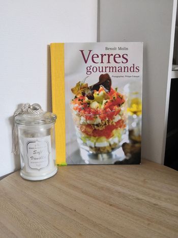 🌺Livre culinaire Verres gourmands🌺
