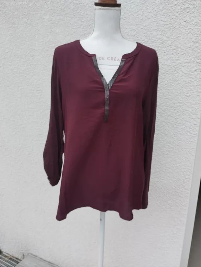 Blouse manches longues