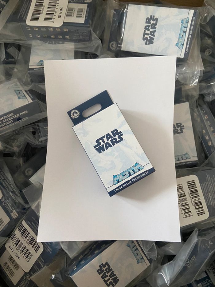 Pin's boîte mystère Star Wars Hoth 2023 Disney Parks édition limitée NEUF - photo numéro 3
