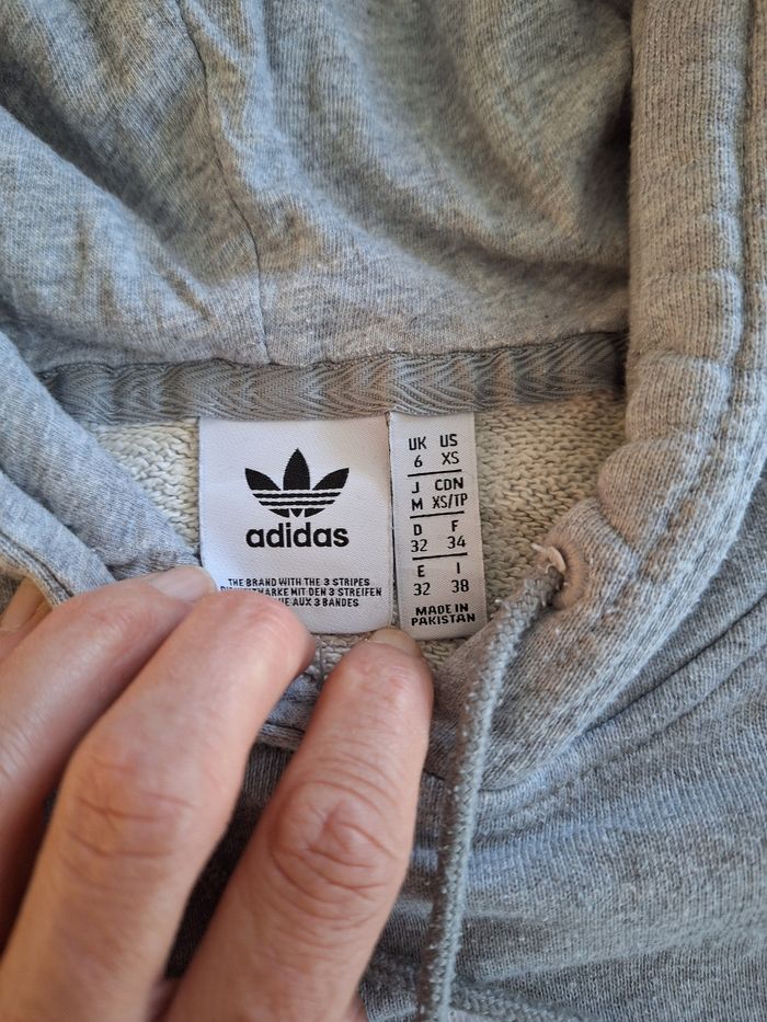 Pull sweat à capuche taille 34 Adidas - photo numéro 4