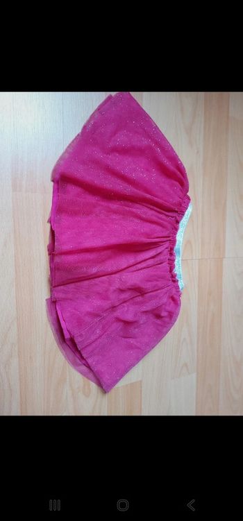 Jupe pailletée rose fille Taille 9 mois tissaia