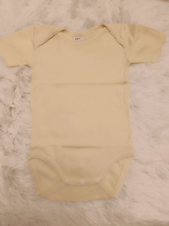 Lot 4 bodies manches courtes T. 12 mois Absorba - photo numéro 11