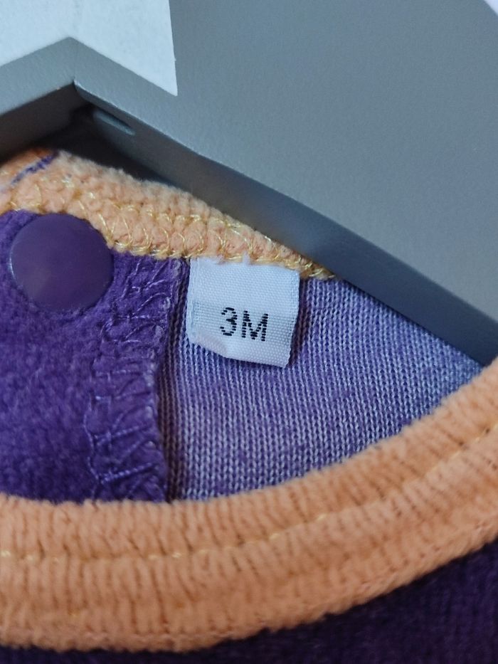 Pyjama une pièce - Theme chat - 3 mois - Très bon état - photo numéro 5