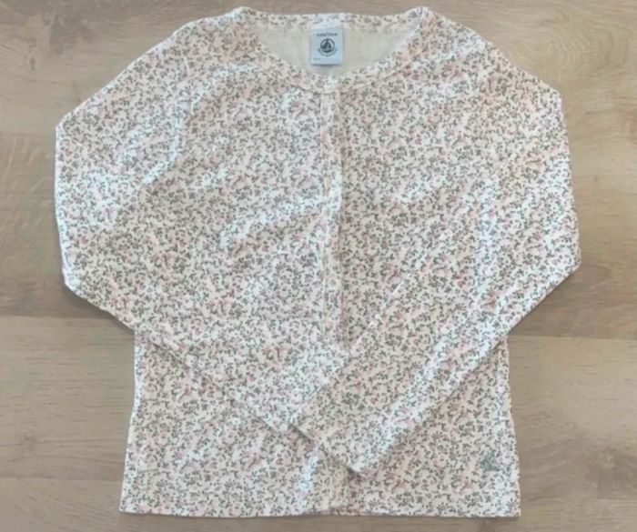 Gilet petit bateau liberty 6 ans neuf