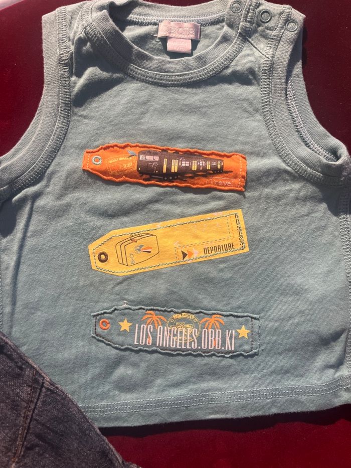 Ensemble t-shirt +pantalon - photo numéro 2