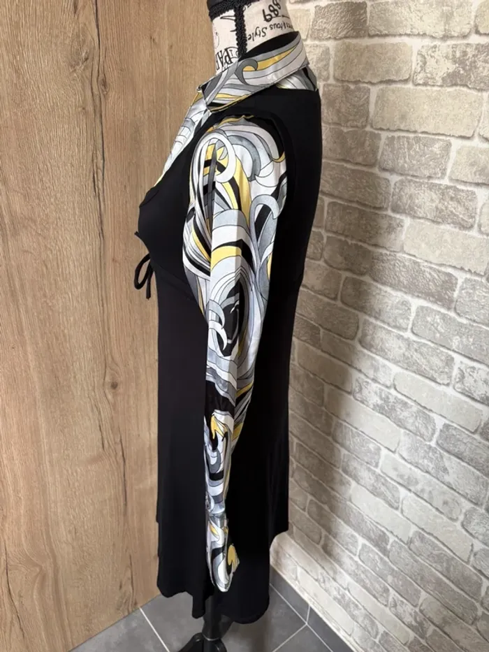 Robe fluide manches longues taille 36/38 - photo numéro 4