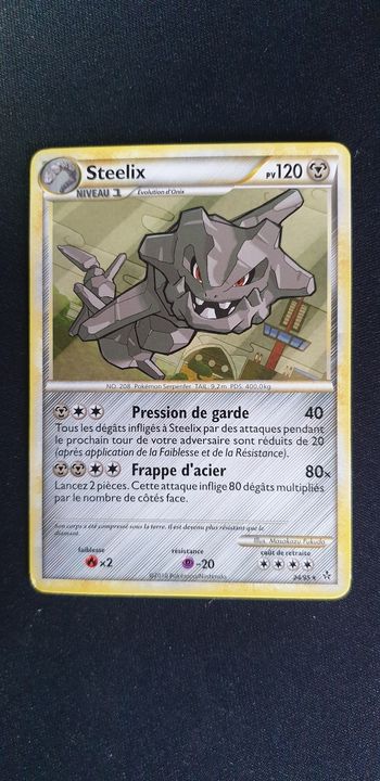 Carte pokémon Steelix 24/95