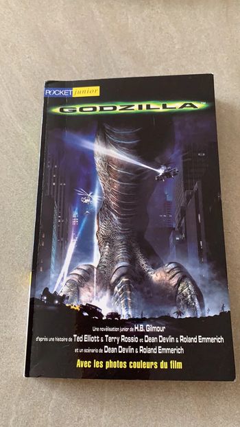Livre godzilla pocket jeunesse