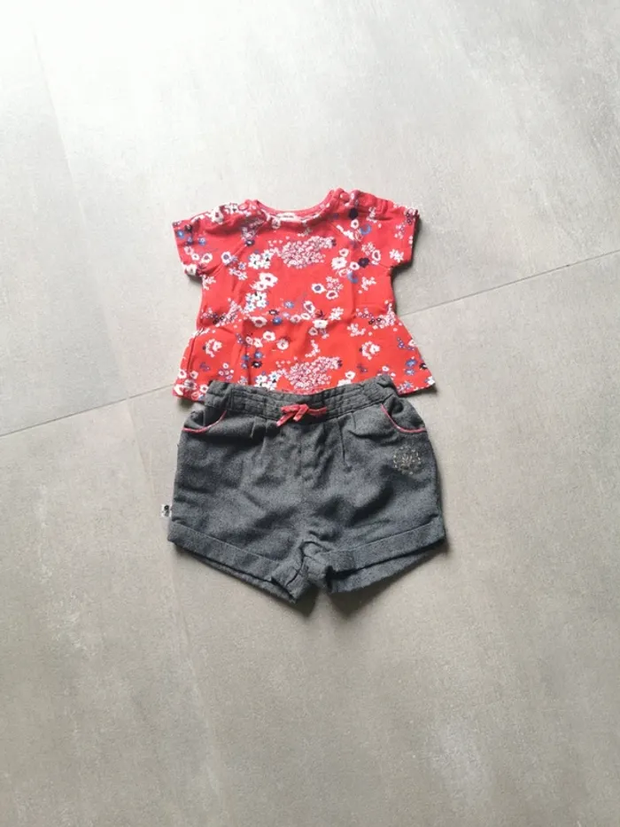 Ensemble 3 mois fille