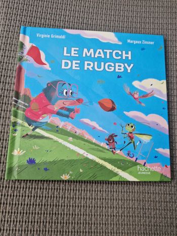 Livre " Le match de rugby "