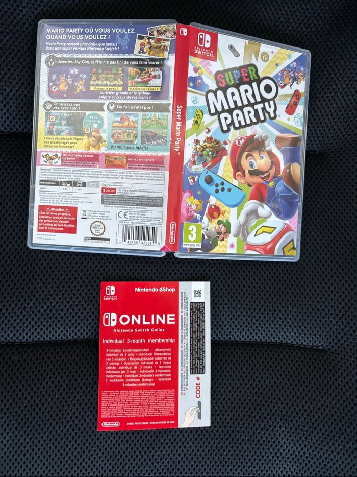 Super mario party switch + abonnement