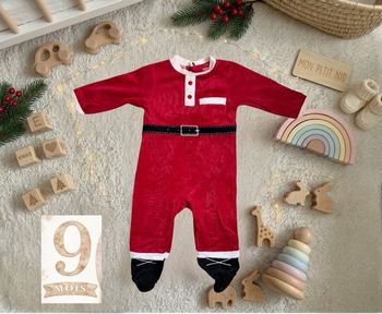 Pyjama polaire de Noël - T9mois - Tissaia 