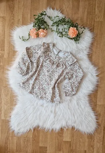 Blouse fleurie