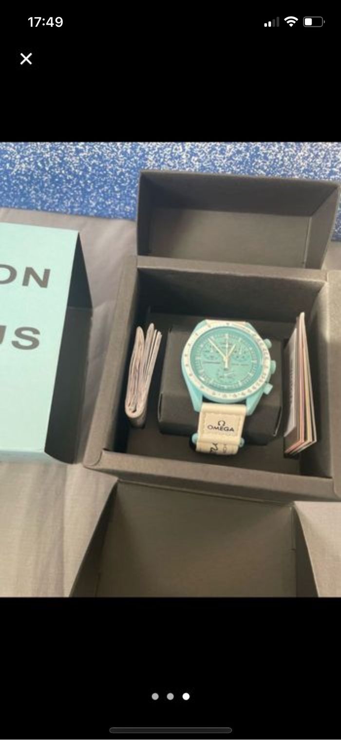 Montre Omega X swatch moonswatch mission to Uranus - photo numéro 3