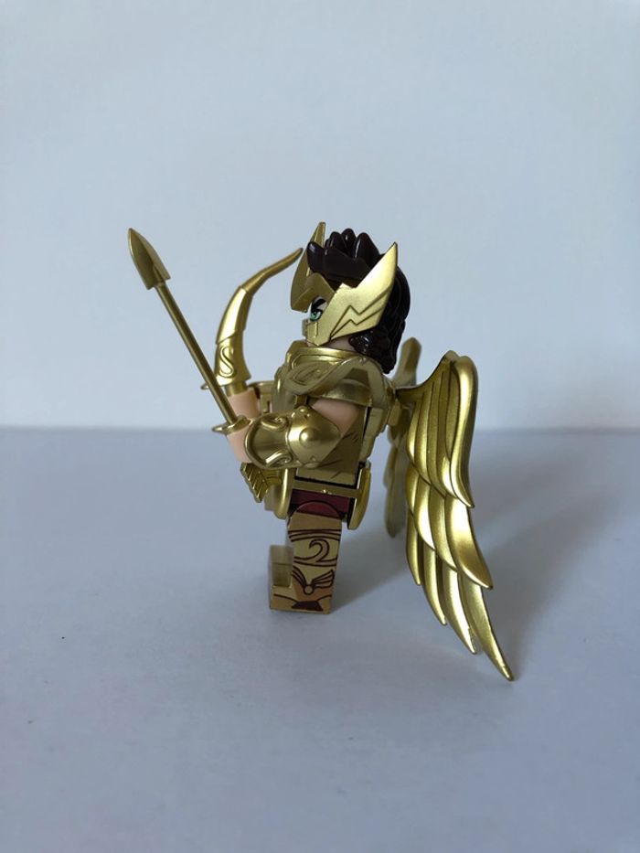 Figurine type lego Chevalier du Sagittaire. Les chevaliers du zodiaque. Saint Seiya - photo numéro 2