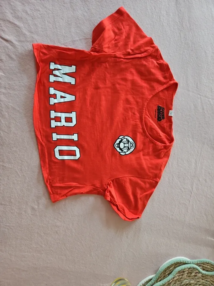 Tee shirt mario